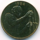 Западно-Африканские Штаты, 25 франков 1984 год (UNC)