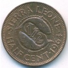 Сьерра-Леоне, 1/2 цента 1964 год (UNC)