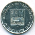 Венесуэла, 50 сентимо 1990 год