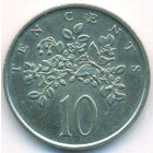 Ямайка, 10 центов 1982 год