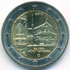 Германия, 2 евро 2013 год J (UNC)