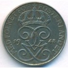 Швеция, 1 эре 1948 год