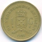 Нидерландские Антилы, 1 гульден 1992 год