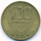 Коста-Рика, 100 колонов 2007 год (UNC)