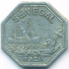 Сенегал, Дакар, 10 сантимов 1920 год ТОКЕН