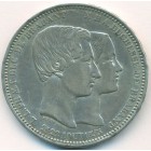 Бельгия, 5 франков 1853 год