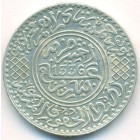 Марокко, 1/2 риала 1918 год (AU)