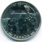 Канада, 25 центов 2005 год (BU)