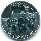 Канада, 25 центов 2005 год (BU)