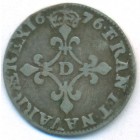 Франция, 4 соля 1676 год D