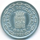 Французский Алжир (Оран), 25 сантимов 1922 год (UNC) ТОКЕН