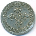 Франция, 4 соля 1675 год D