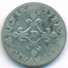 Франция, 4 соля 1677 год D