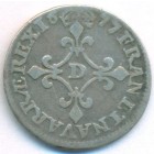 Франция, 4 соля 1677 год D
