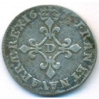 Франция, 4 соля 1676 год D