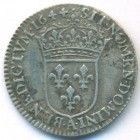 Франция, 1/12 экю 1644 год А