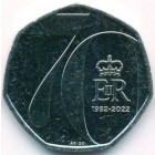 Великобритания, 50 пенсов 2022 год (UNC)