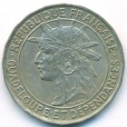 Гваделупа, 1 франк 1921 год