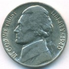 США, 5 центов 1940 год