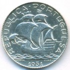 Португалия, 2-1/2 эскудо 1951 год (UNC)