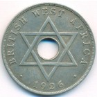 Британская Западная Африка, 1 пенни 1926 год