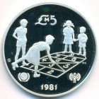 Мальта, 5 фунтов 1981 год (PROOF)