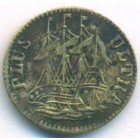 Германия, Нюрнберг, 1 рехенпфенниг 1844 год