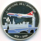 Того, 1000 франков 2002 год (PROOF)