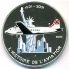 Того, 1000 франков 2002 год (PROOF)