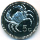 Мальта, 5 центов 1986 год (PROOF)