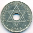 Британская Западная Африка, 1 пенни 1946 год KN