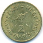 Новые Гебриды, 2 франка 1973 год