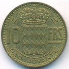 Монако, 10 франков 1951 год