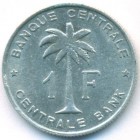 Руанда-Урунди, 1 франк 1957 год (AU)