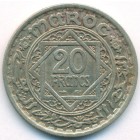 Марокко, 20 франков 1947 год
