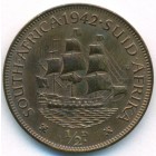 Южная Африка, 1/2 пенни 1942 год (AU)