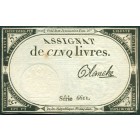 Франция, 5 ливров 1793 год
