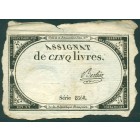 Франция, 5 ливров 1793 год