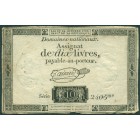 Франция, 10 ливров 1792 год