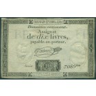 Франция, 10 ливров 1792 год