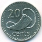 Фиджи, 20 центов 1987 год (AU)