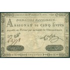 Франция, 5 ливров 1792 год