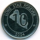 Либерия, 10 долларов 2024 год (UNC)