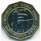 Сьерра-Леоне, 500 леоне 2016 год (UNC)