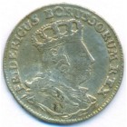 Пруссия, 6 грошей 1757 год