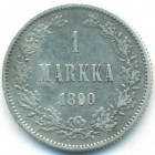 Княжество Финляндия, 1 марка 1890 год L