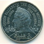 Великобритания, 5 фунтов 2000 год (AU)