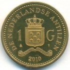 Нидерландские Антилы, 1 гульден 2010 год (UNC)