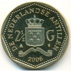 Нидерландские Антилы, 2-1/2 гульдена 2006 год (UNC)