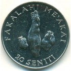 Тонга, 20 сенити 1990 год (UNC)
